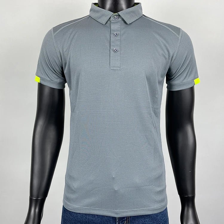 Custom Golf Polo Shirt Quick Dry 100% Polyester T Shirt Sublimation Blank Polo Tshirt T-shirt Plus Size Men's Polo Shirts for