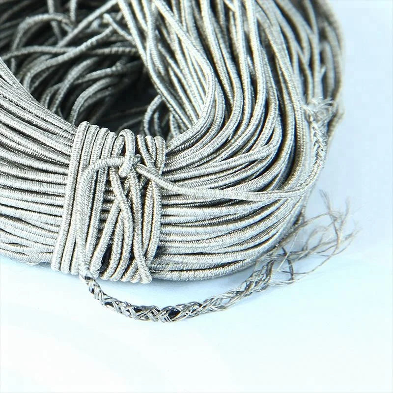 UrGarding Silver Thread Flexible Core-spun Conductive Wire with Coated Silver Fiber for Fitness Ems and Sport Yoga Suit