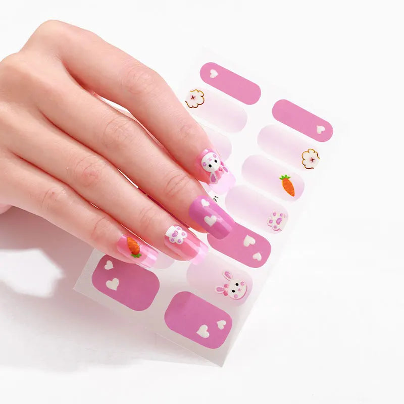 2022 Creative Art Waterproof Nail Wraps Water Decals & Stickers for Nail Art Picture