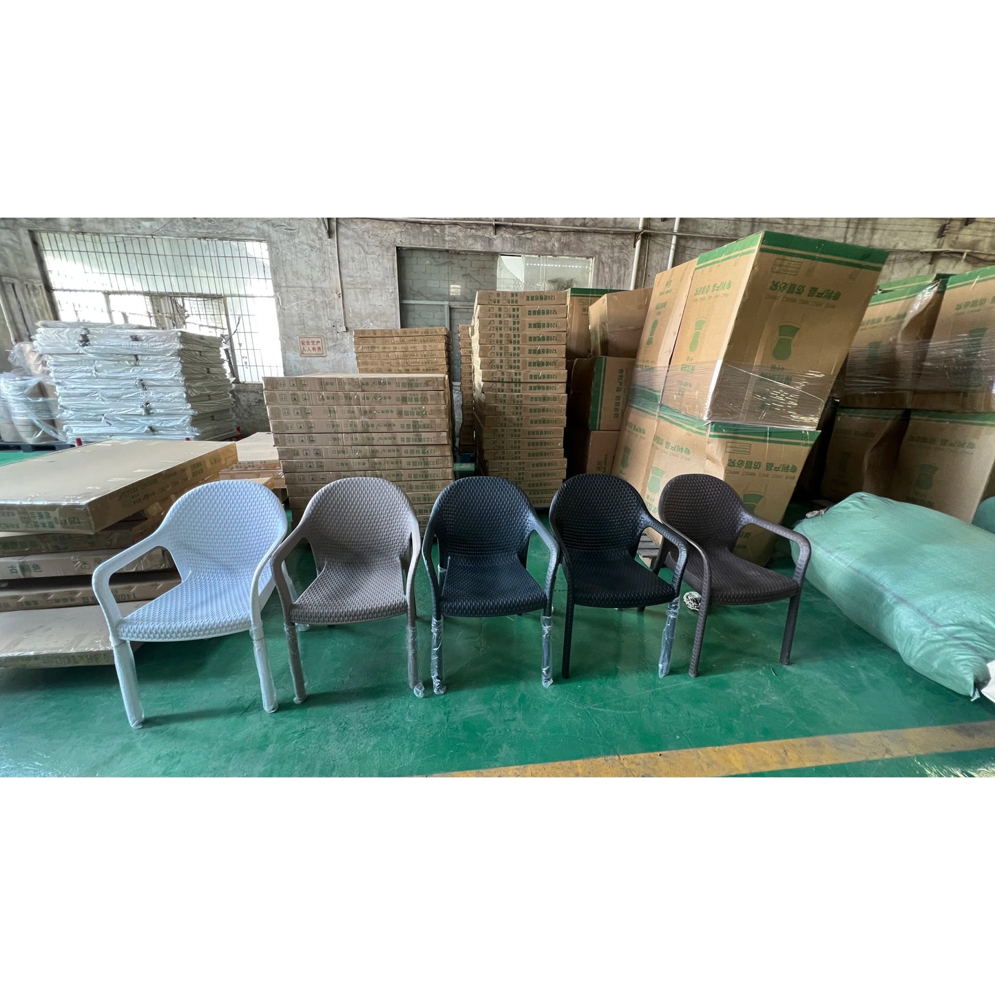 MOJIA Best-seller Plastic Chairs Manufacturer Heavy Duty Chair Stackable Chairs Mixed Color for Sale
