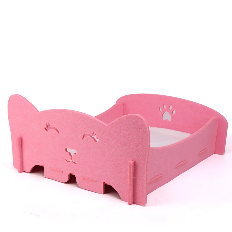 Hot Selling Blanket Nest Cat Bed Four Seasons General Cat House Closed Cat Delivery Room Kitten Kennel Warm.