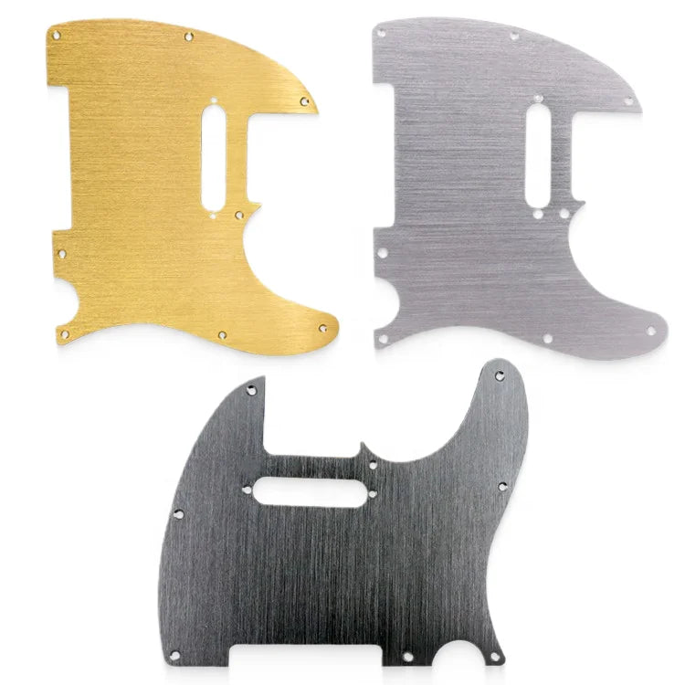 Wholesale Metal Aluminum Anodized 8 Hole Pick Guard TL Scratch Plate Guitar Pickguard for FD Electric Guitar Parts