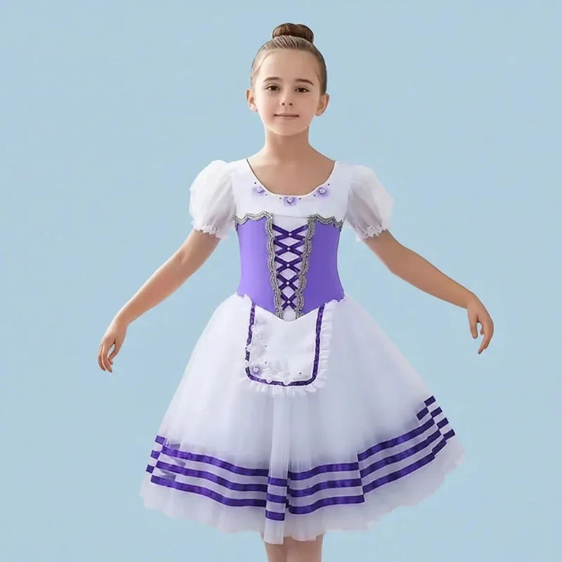 New Girls Ballet Dance Skirt Children's Professional Ballet Costume Performance TUTU Skirt