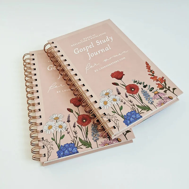 Custom Hardcover Metal Spiral Binding Journal