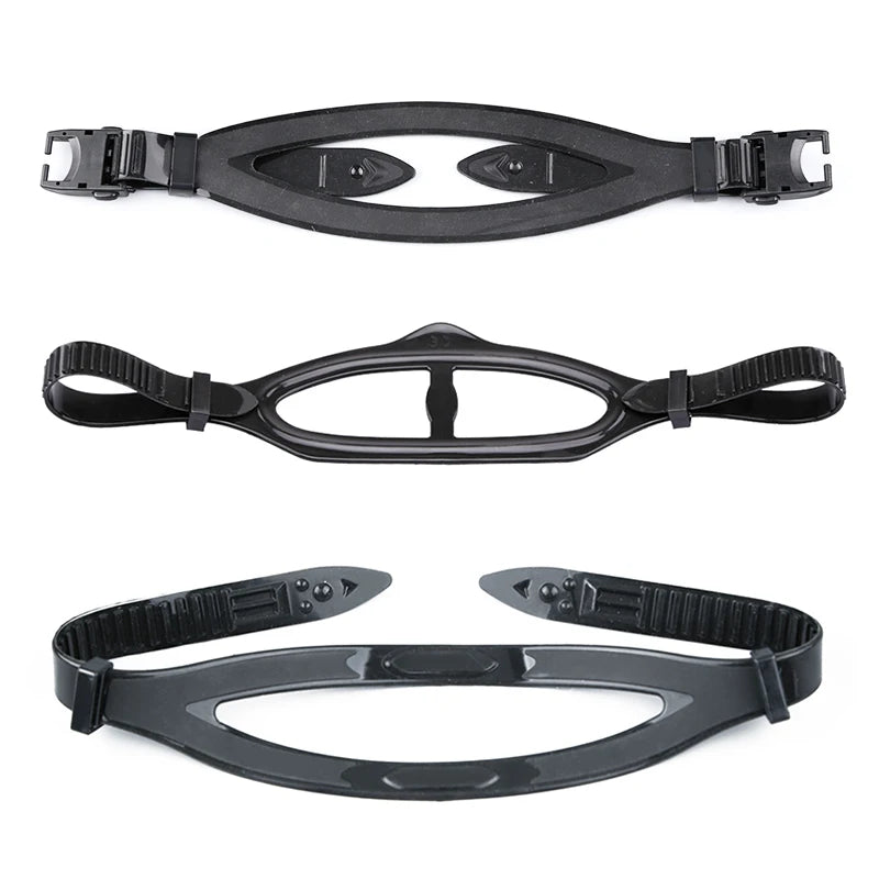Silicone Diving Accessory Adult and Kids' Underwater Mask with Headband Strap for Sports Snorkeling Scuba Diving Snorkel