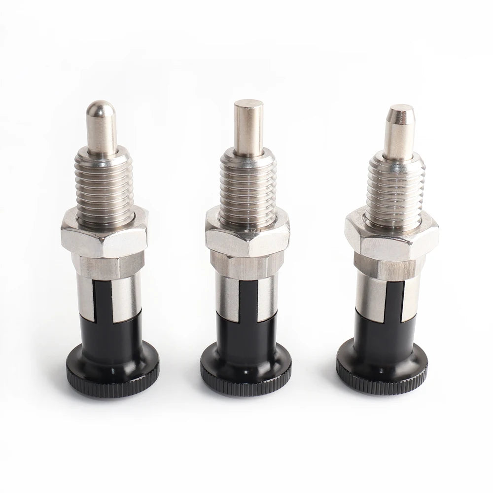 VCN210 High Precision Stainless Steel Self-Locking Thread Spring Loaded Indexing Plungers Pin VEICH Brand M5-M16L Size 80.5mm