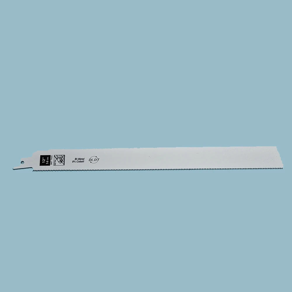 12 Inch Heavy-Duty Solid Metal Cutting Bi-Metal M42 Reciprocating Saw Blades-Premium Bi-Metal Saw Blades