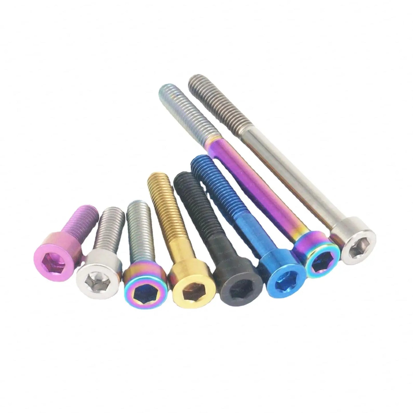 SDPSI DCT M5 Metric Thread Length 10/12/15/16/18/20/22/25/30/35/40mm GR5 TC4 Titanium Bolts Bike Shifter Derailleur Lev