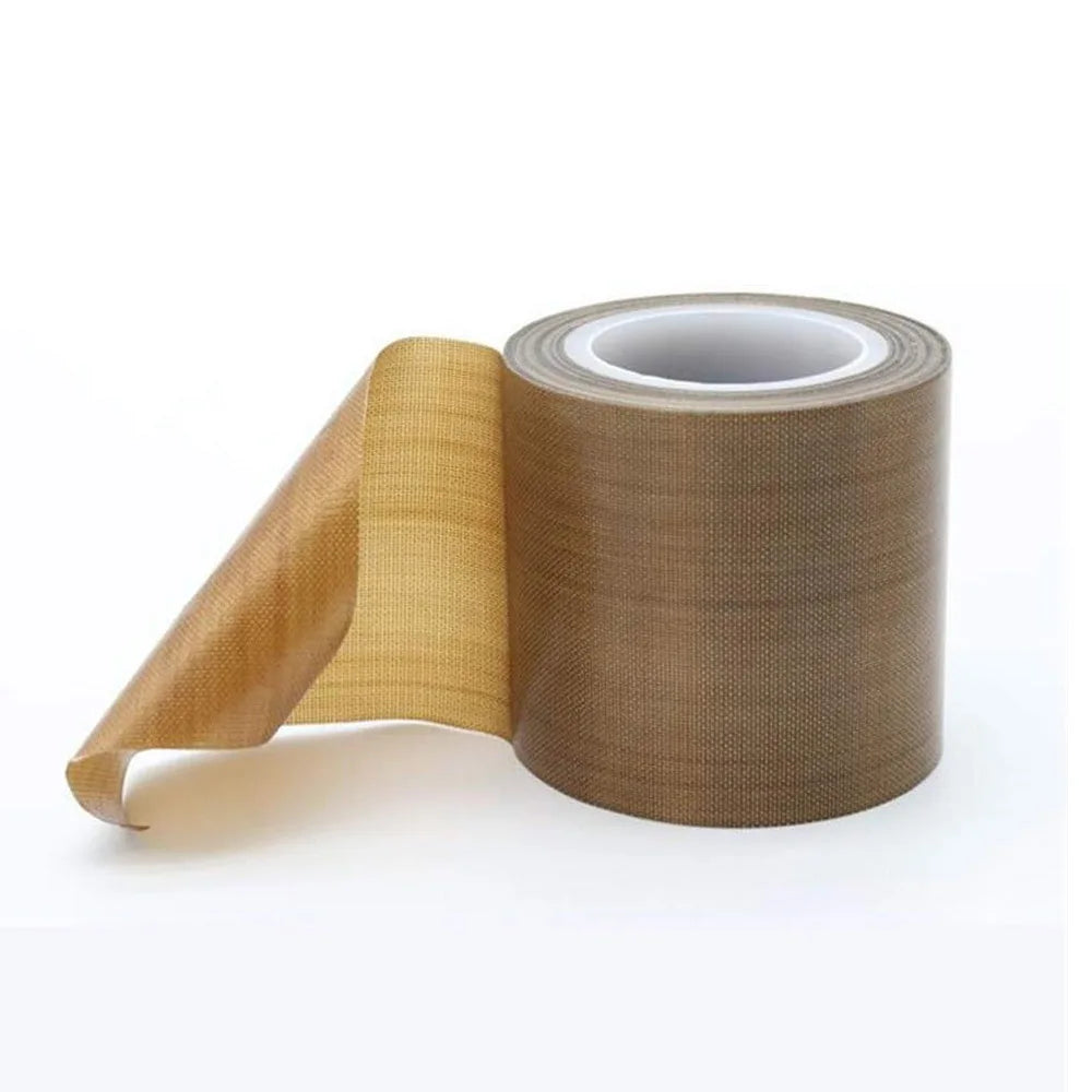 Fiberglass High Temperature PTFE Fabric Roll PTFE Telfoon Tape Welding Sealing Tape for Vacuum Sealer