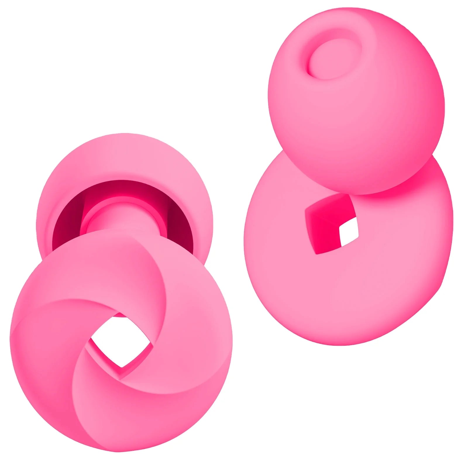 Custom Logo Silicone Shore 40A Reusable Ear Plugs 4 Sizes  Hearing Protection Noise Reduction Earplugs for Sleeping EN352