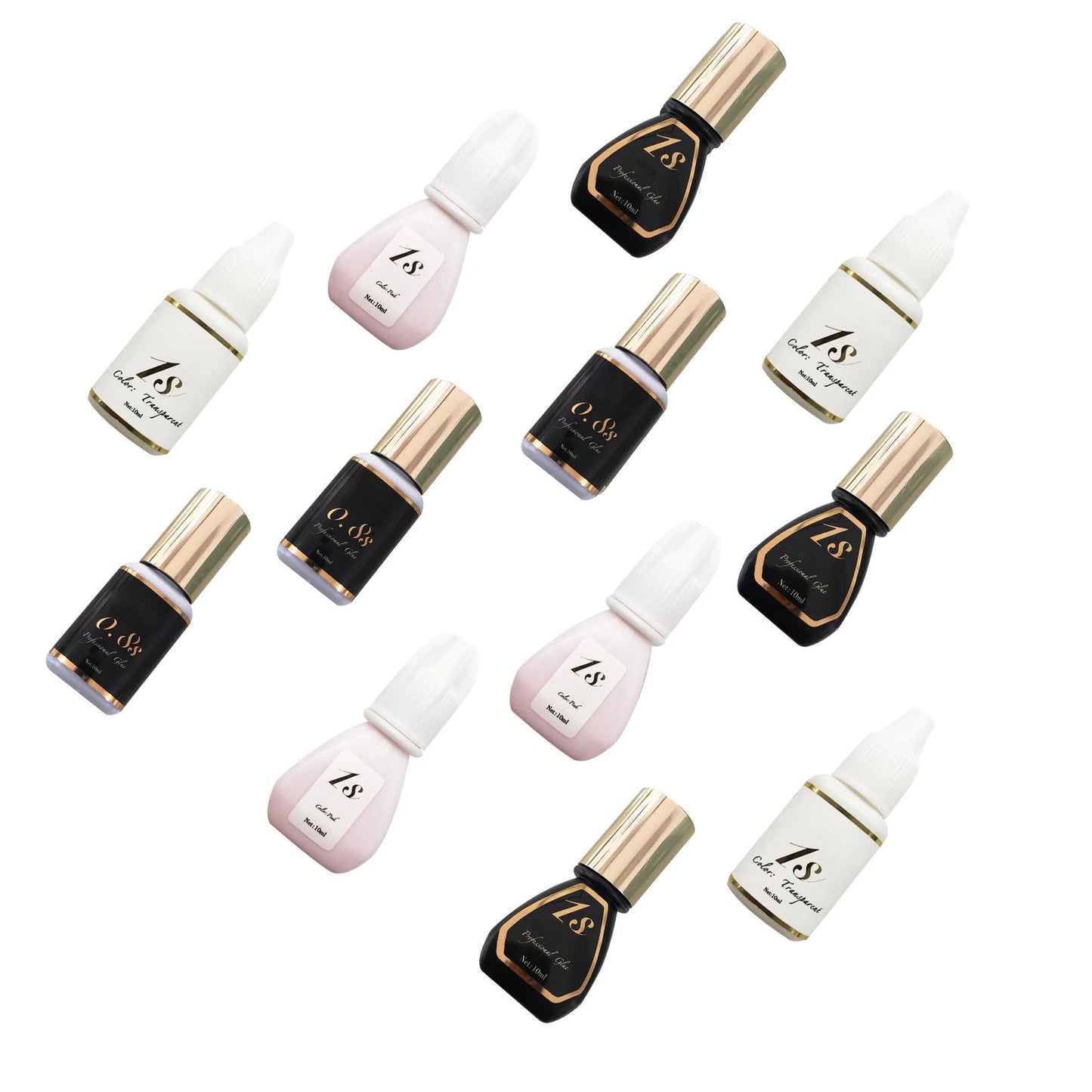 Private Logo Fast Dry  Korean Volume Eyelash Extension Adhesive Clear and Black Lashes Glue