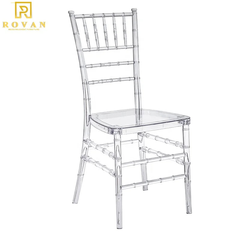 RTS TOP Wedding Chairs for Rent Acrylic clear Chair for Events Wedding Party