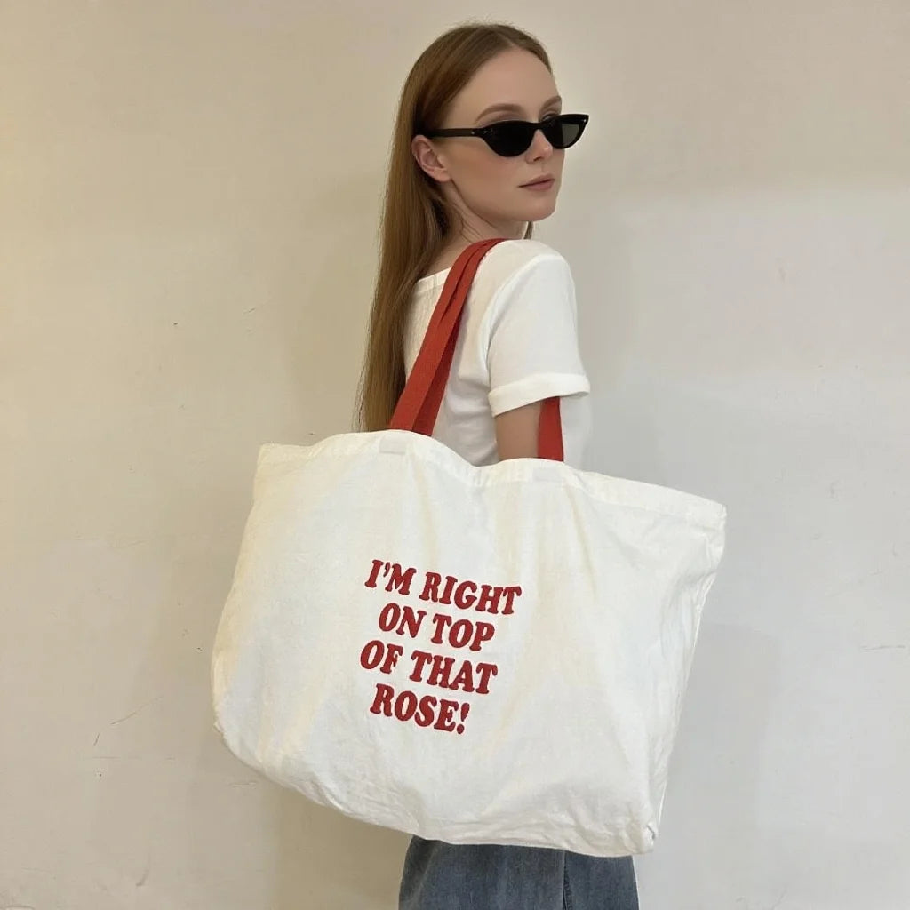 Recycled Customizable Canvas Tote Bag Zipper Closure CE/ISO Certified Reusable Eco-friendly Large Size Shoulder Shopping Bag