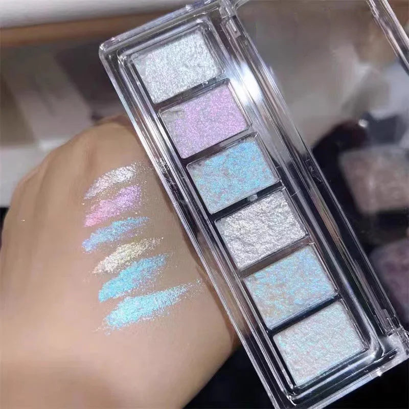 Nail Salon Maillard Fairy Brilliant Mud Cloud Brocade Powder 2024 New Nail Fashion Wearing Shining Powder Shining Mud