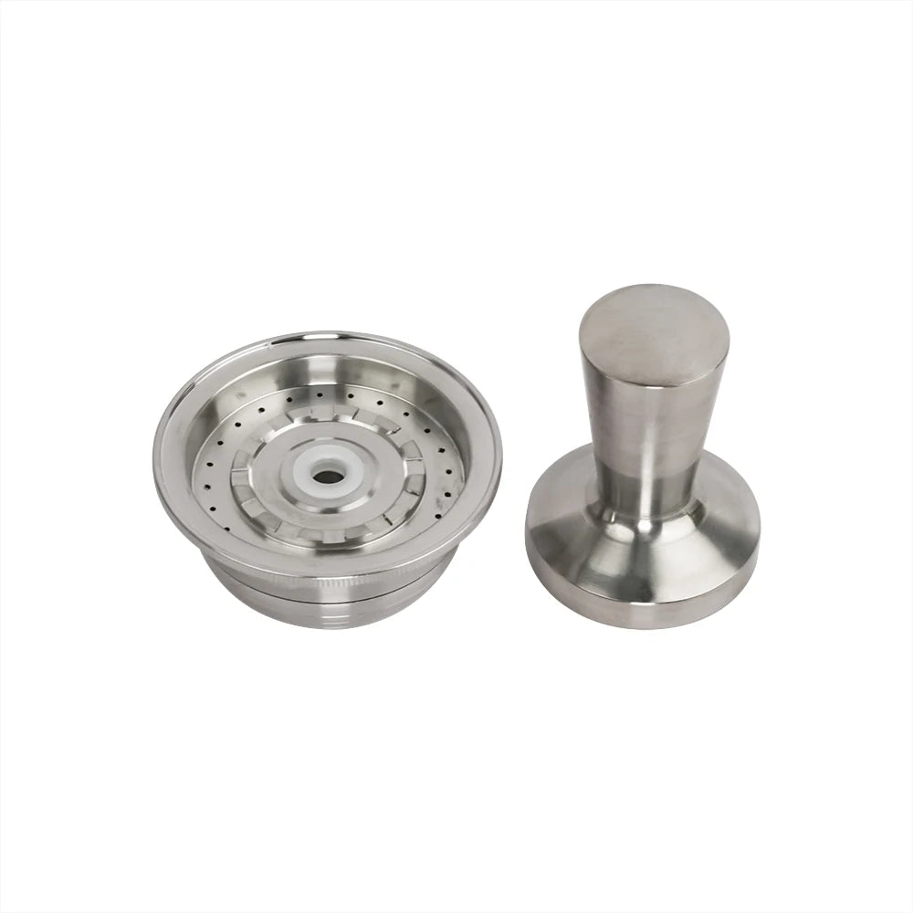 Wholesale Price 1Pod 1Tamper 150ML Reusable Coffee Capsule Compatible With VERTUOLINE Model Machine With a Tamper