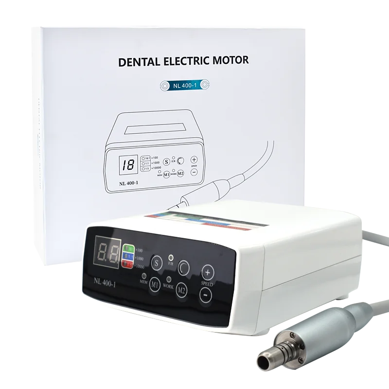 2026 Hot New Dental Electric Micromotor Brushless Micro Motor Led Work With Increasing/Slow Speed Handpiece Optical Contra An