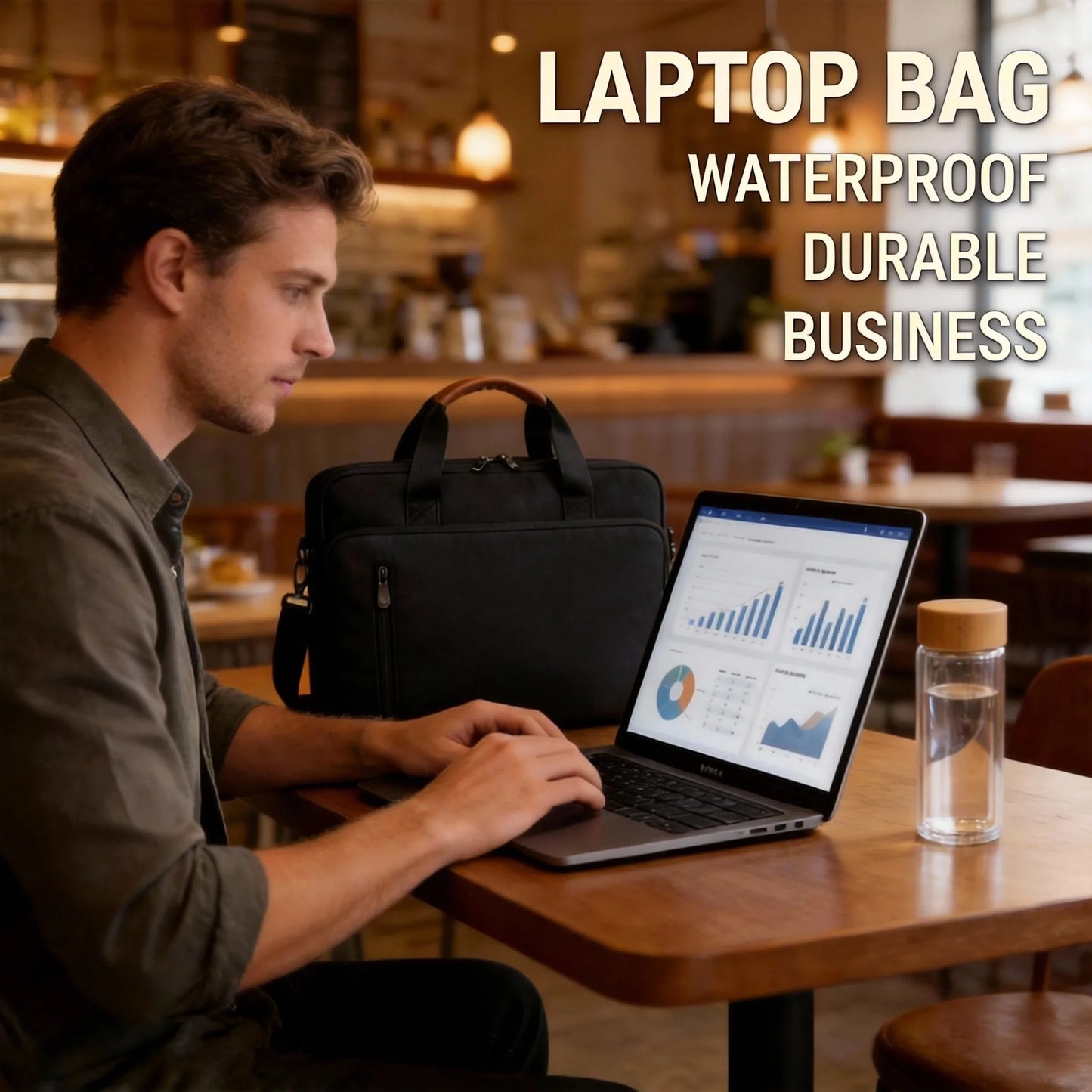 Customizable Laptop Shoulder Bags  in Stock for Quick Shipping Perfect for Corporate Gifts  Promotions