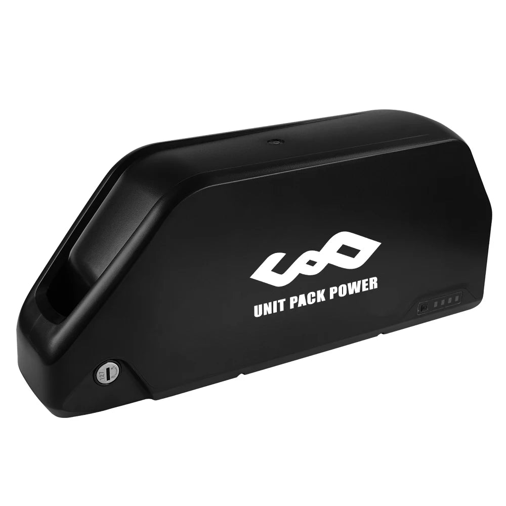 UPP Customized Downtube Ebike Lithium Battery Pack 36V 48V 52V 72V Battery Pack With Grade a 18650 21700 Cells and Fast Charg