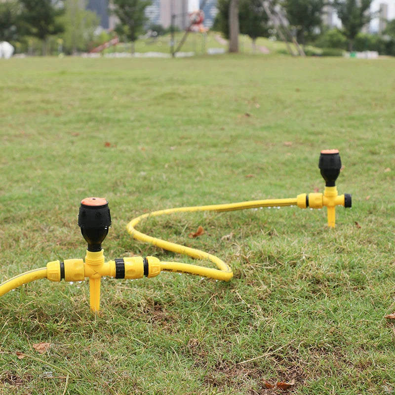 China Factory Supply Large Area Coverage 360 Gear Drive ABS Plastic Rotating Outdoor Garden Lawn Water Sprinkler