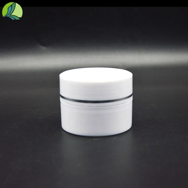 Pharmaceutical 10g 20g 30g 40g White PP Cream Cream Container Plastic Material Small Jar Emulsion Makeup Bottle