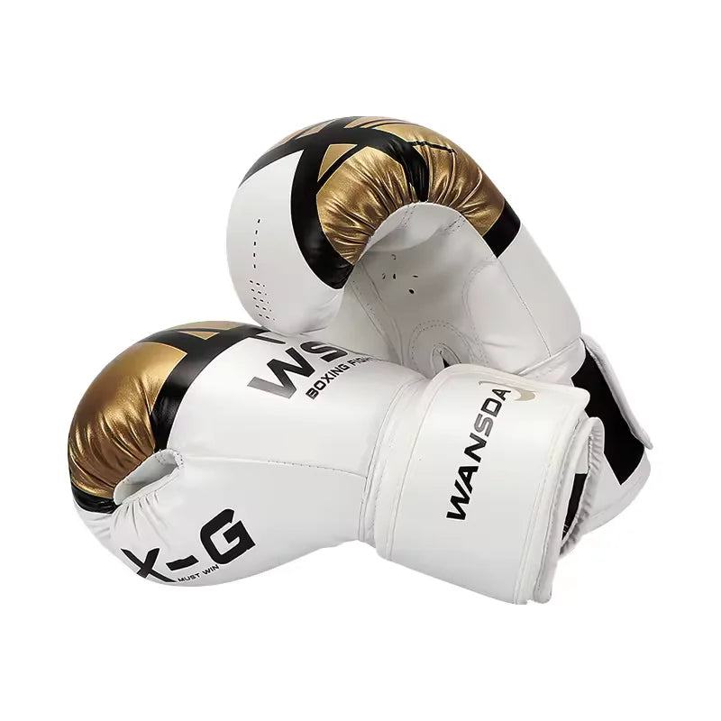ZJFIT 10oz 12oz Waterproof Comfortable PU Leather Boxing Gloves for Adult Youth Daily Training