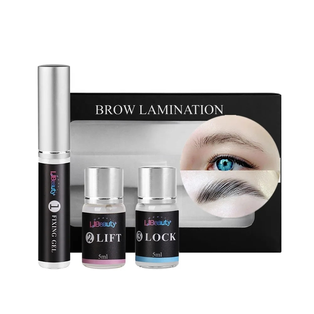 Wholesale Eyebrow Perm Kit Private Label Framed Brow Lift Mini Kit Instant Brow Shape in 8 Weeks
