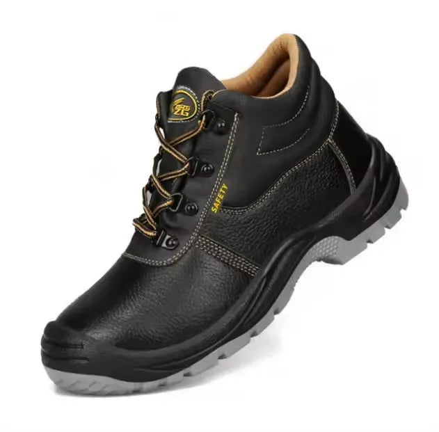 1088-4 Hot Selling S3 EU Standard  Construction Work Industrial Safety Work Shoes Anti-smash Anti-stab Steel Toe Safety Shoes