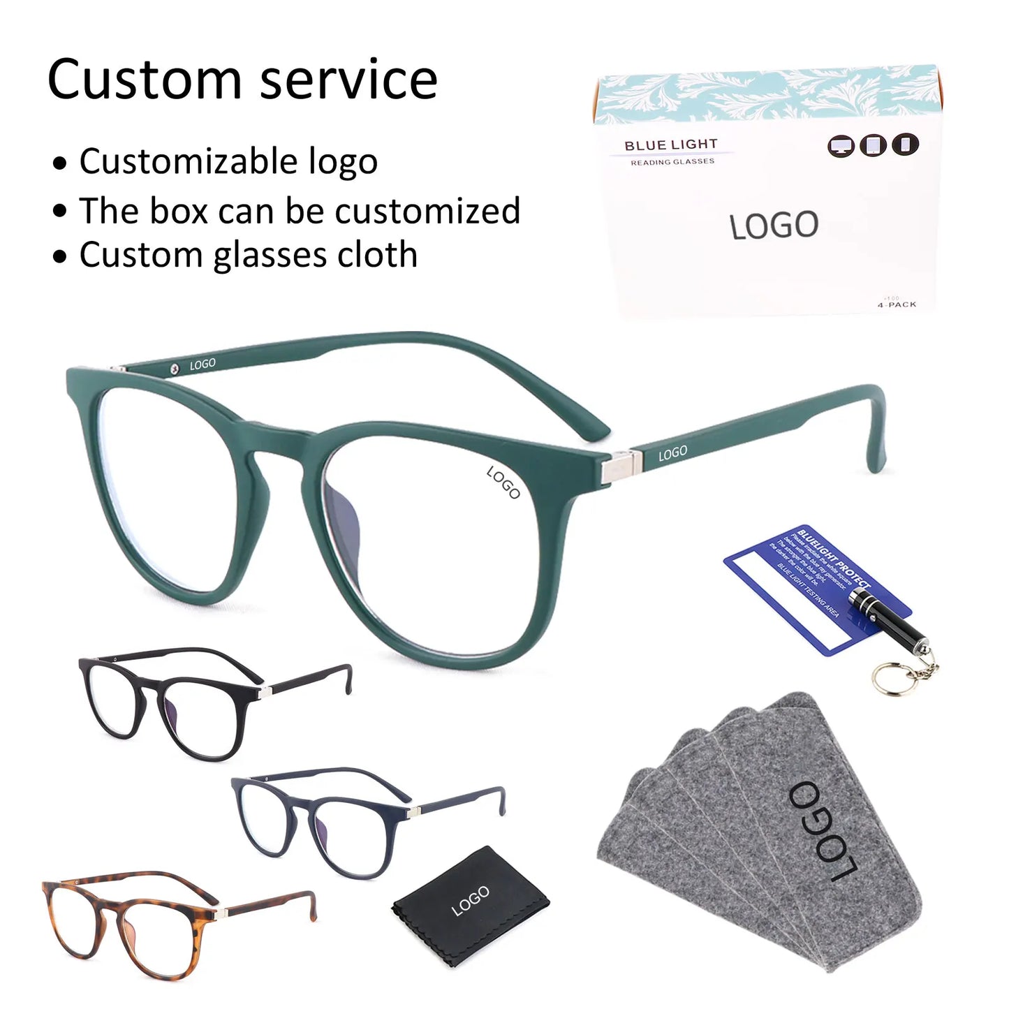2024 Cheap Blue Ray Unisex Computer Glasses Anti Radiation Blue Light Blocking Anti Blue Light Glasses Eyeglass Frames for Ma