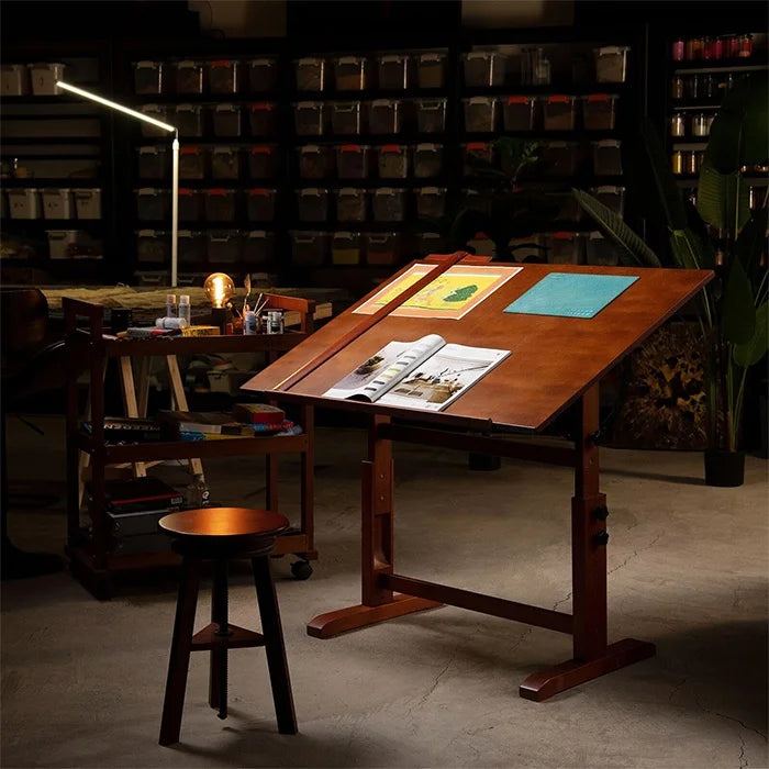 MEEDEN Beech Wood Art Table Drawing for School Art Studio Office