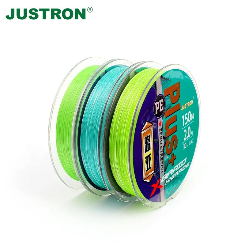 8 Strands Super Tension PE Braided Wire Fishing Line 150 Meters Long for River & Lake Fishing Floating Buoyancy