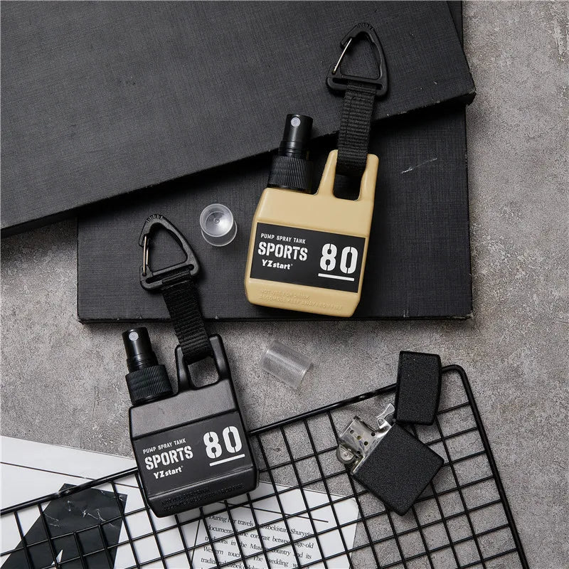 80ML Outdoor Camping Portable Pump Perfume Refillable Spray Bottle Empty Cosmetic Containers Atomizer Bottle Travel