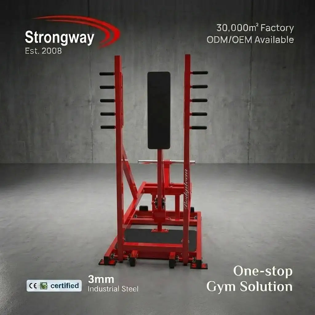 Commercial Adjustable Plate Loaded Standing Chest Press Machine Heavy Duty 3.0mm Thickness Strongway DH71 CE Certified 180kg for
