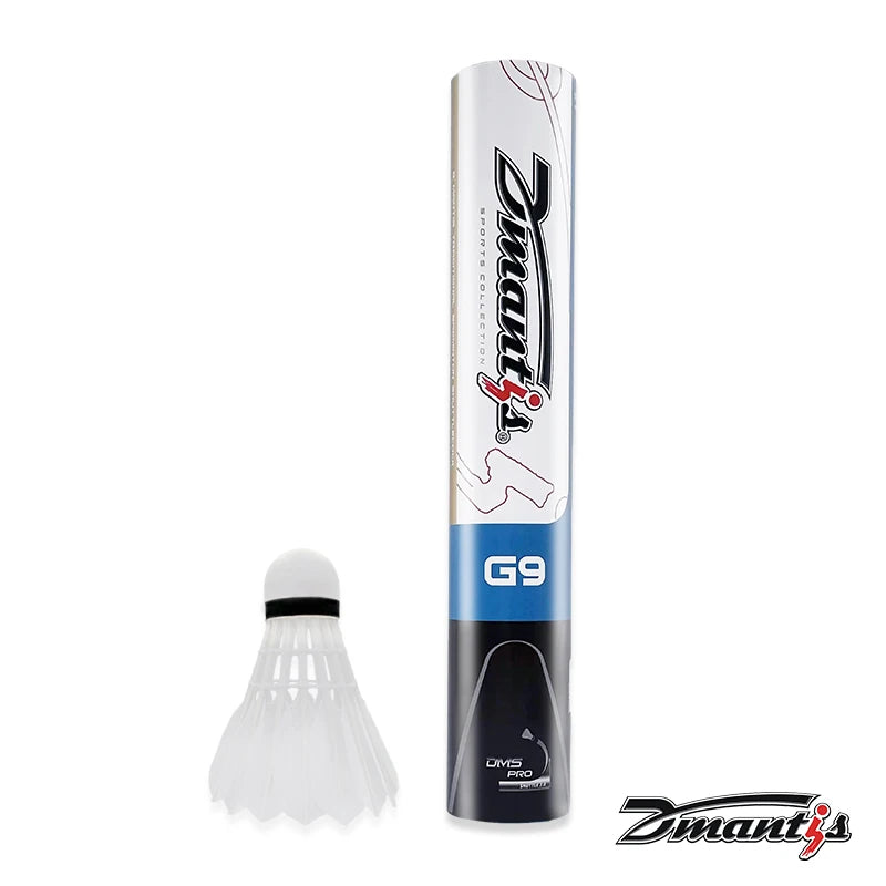 Dmantis G9 Durable and Stable Cork Head Badminton Shuttlecock 74-78 Class a Indoor Goose Feather Shuttlecock