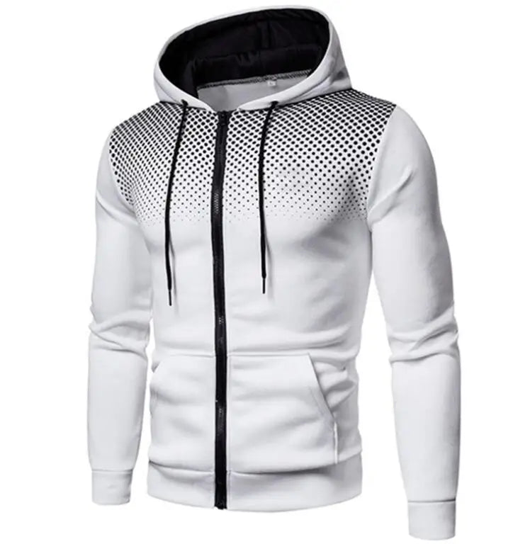 Wholesale Zip up Hoodie Oversized Men's Fashion Hoodies Custom Logo Hip Hop Men Hoody Sweatshirt