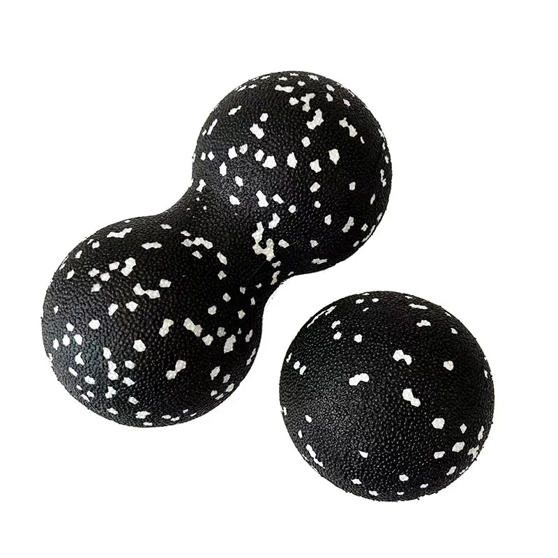 Medium-Hard PVC Massage Roller Balls Effective Deep Muscle Tissue Training Foam Rollers