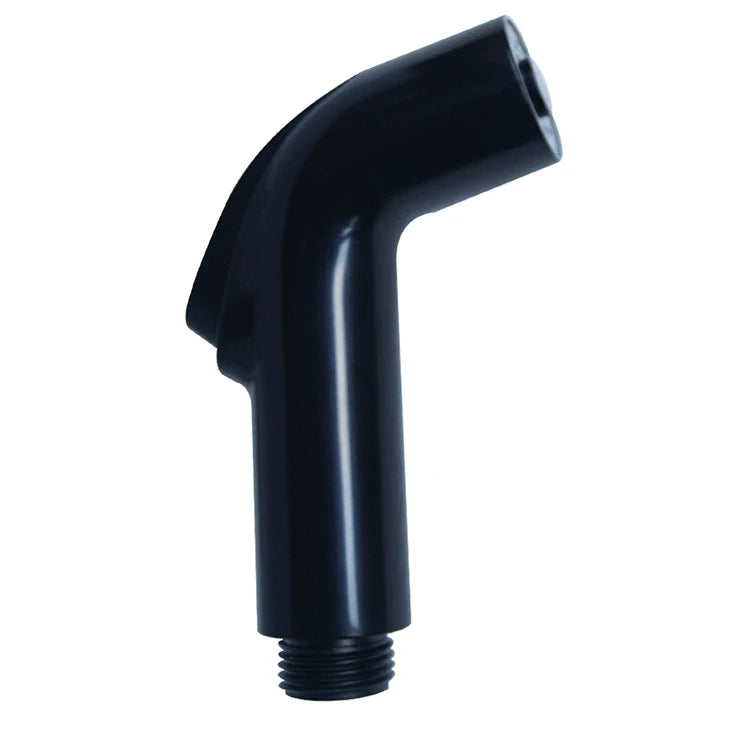 Modern Wall-Mounted Portable ABS Toilet Bidet Sprayer Handheld Black Shattaf with Germany Design for Hotels
