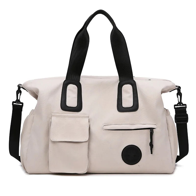 Friendly Capacity Weekend Waterproof Durable Handbag Messenger Outdoor Activity Travel Bag