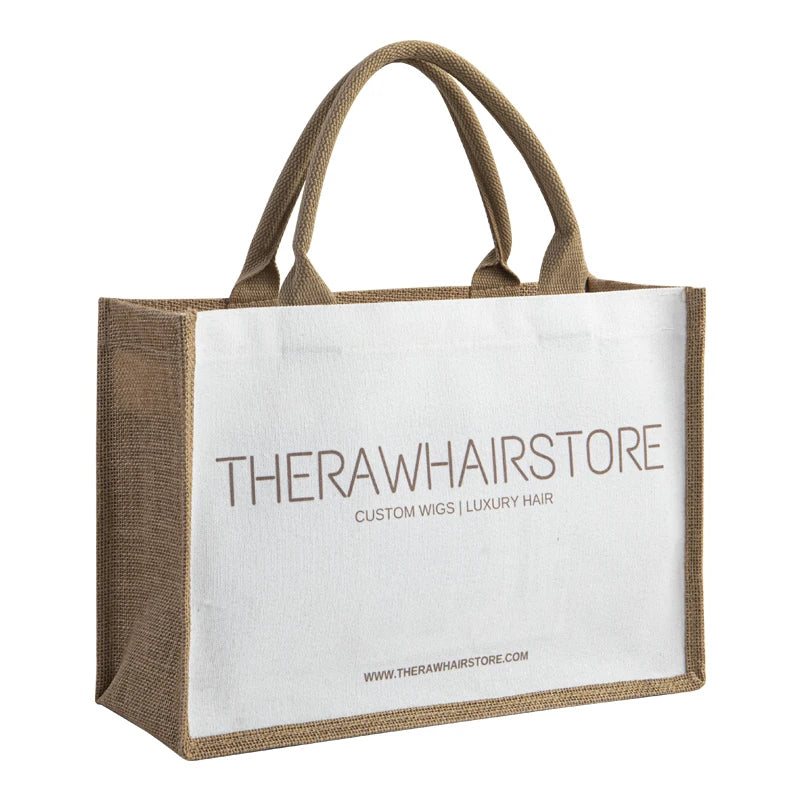 Personalized Boat Tote Jute Tote Bag Reusable Custom Tote Shopping Bags Jute Bag