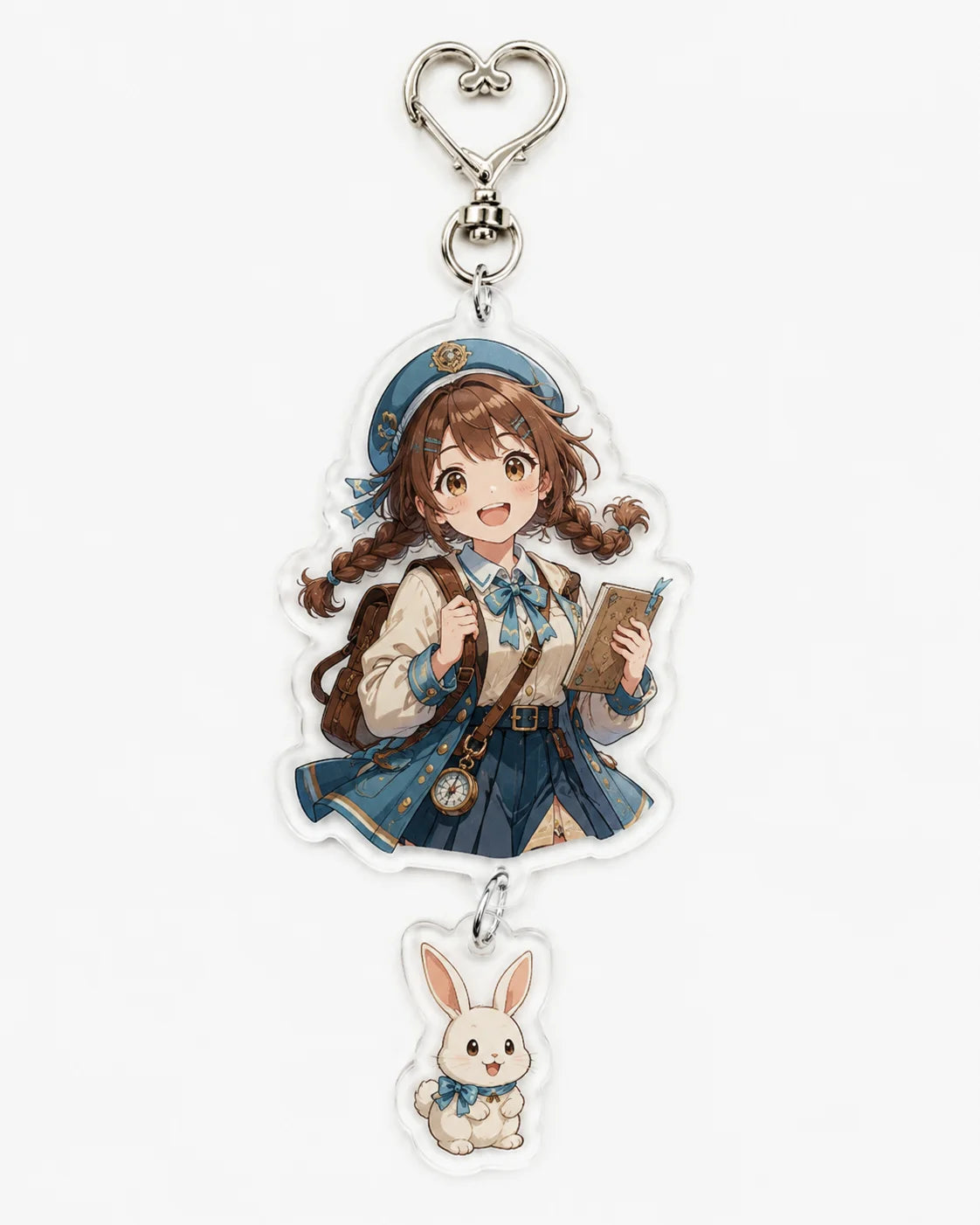 Custom Acrylic Keychain Double Sided Print Double Sided Epoxy Print Your Design