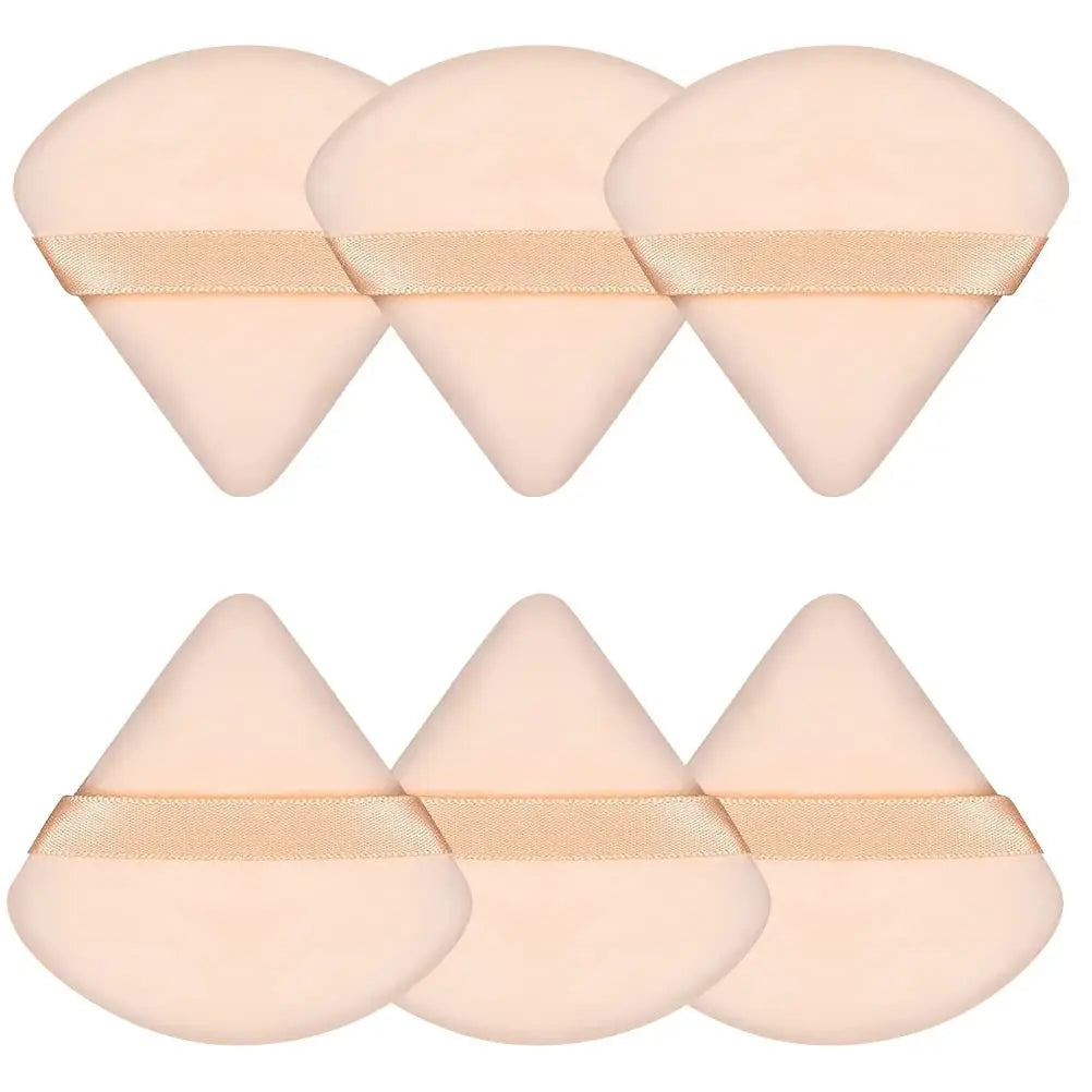 Portable for Setting Contouring Under Eyes Corners Normal Size Beauty Tool Triangle Makeup Puff