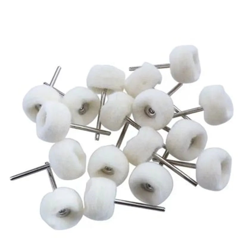 Mini Drill Rotary Tool Accessories 3mm Shank Customized OEM Abrasive Disc Felt for Grinding Sanding Buffing Metal Polish Brus