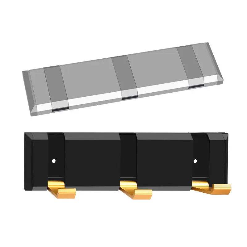 Zuogang Nordic Design Wall Mounted Living Room Bathroom Wardrobe Towel Coat Clothes Folding Hidden Wall Hook