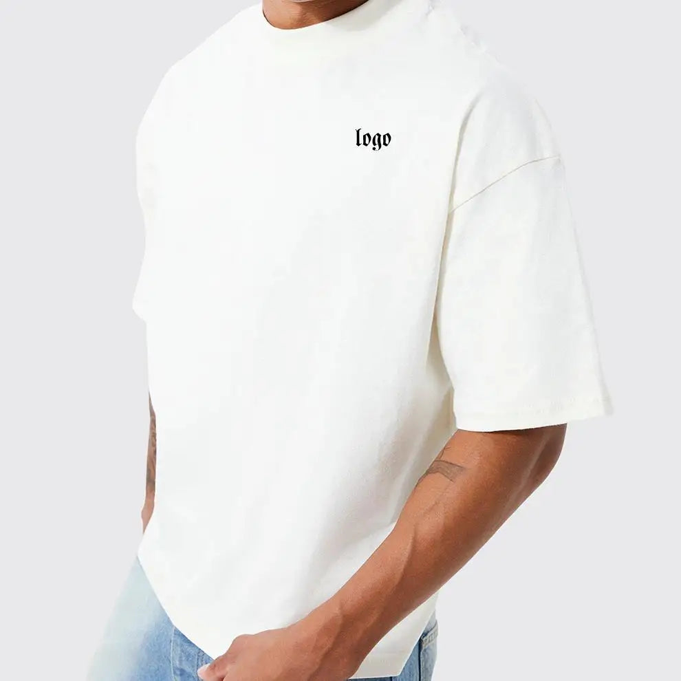 Drop Shoulder T-Shirts Wholesale Custom Blank Men's 100% Premium Cotton T-Shirt 230g Oversized Graphic T Shirts