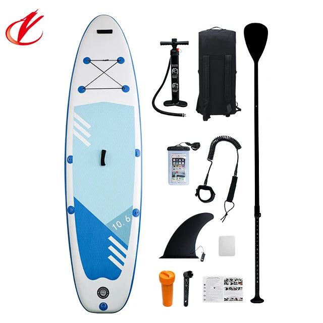 BSCI/EN Inflatable Stand up Paddle Board 11ft/10ft Standing Paddleboard With Complete SUP Accessories