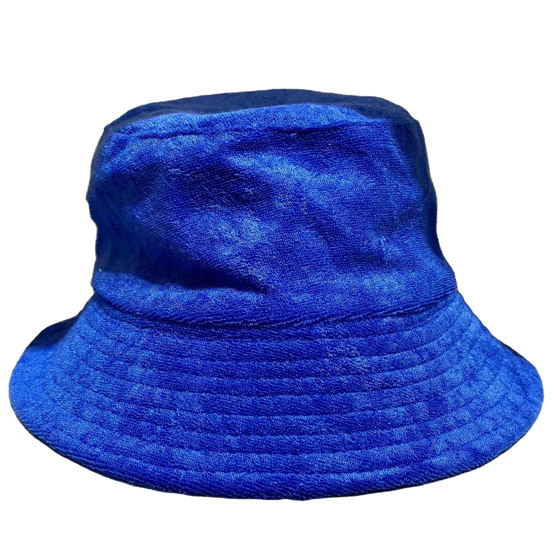 12 Colors Classic Men Women Blank Stylish Fisherman Sun Cap Vintage Winter Fall Dress Fisherman Terry Towling Bucket Hat