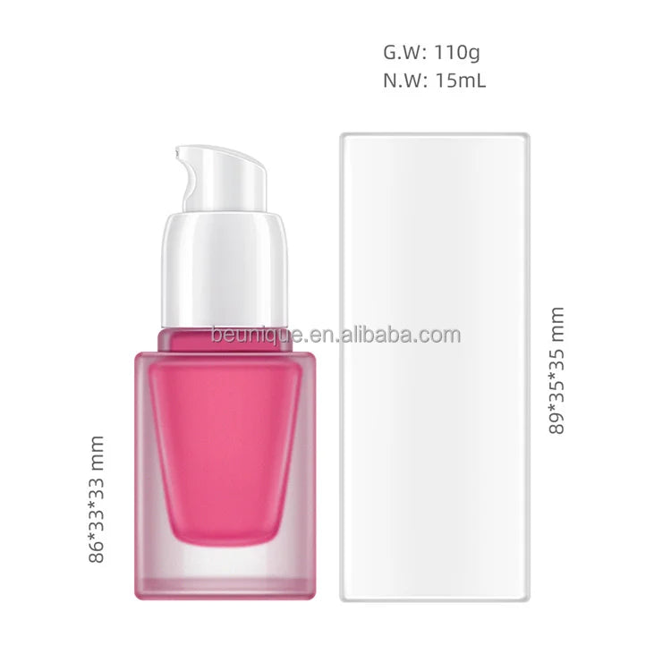 New Bright Luxury Unique Bottle Tubes Container Moist Silky Liquid Blush Highlighter Private Label Matte Blush Liquide Pigmen