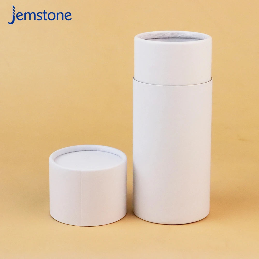 Customizable Material Specifications Size White Kraft Paper Tube Packaging Cardboard Tube