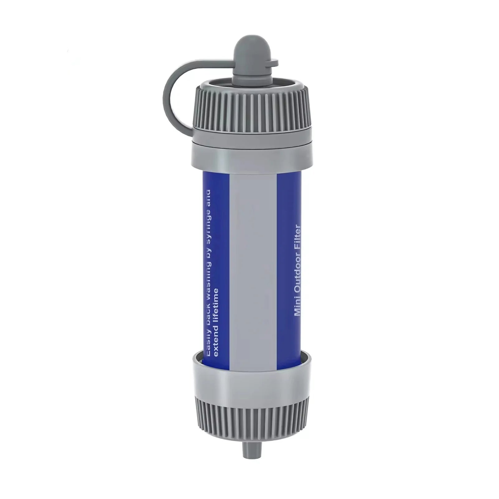 Outdoor Multifunctional  Lightweight Portable Water Filter Straw with Threads Connect with 28mm Soda Bottle