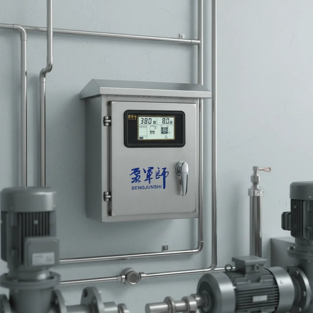 JNN22kW Is Suitable for Deep Well Pumps with Stainless Steel High-performance Intelligent Pump Control Boxes.