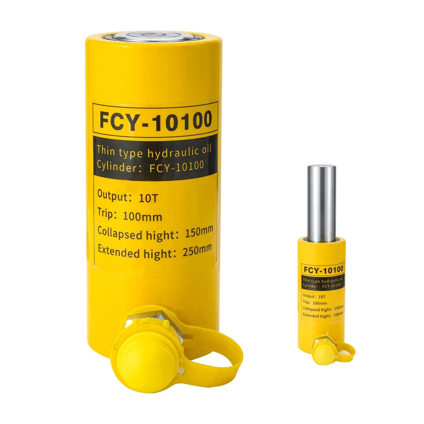 DOOROOM FCY-10100 Customization Logo Single Acting Jack Long Stroke Hydraulic Cylinder